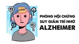 Phòng hội chứng suy giảm trí nhớ Alzheimer